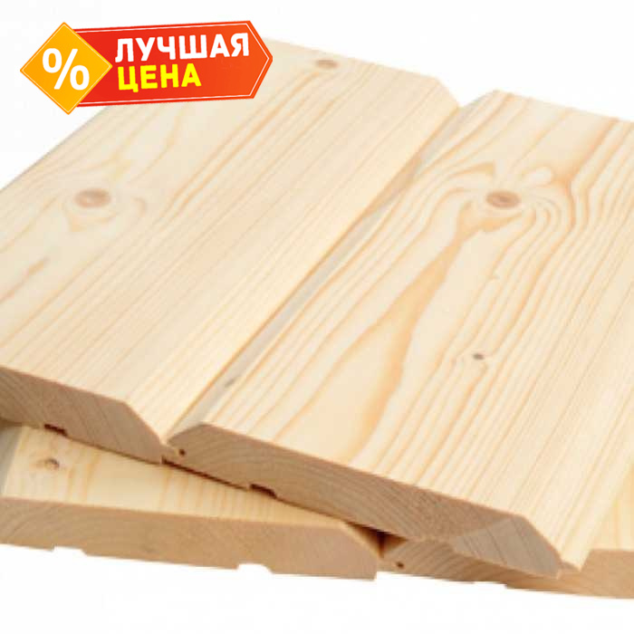 Имитация бруса 20х175х3000 мм АВ Лиственница